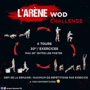 WOD CHALENGE L'ARENE FITNESS